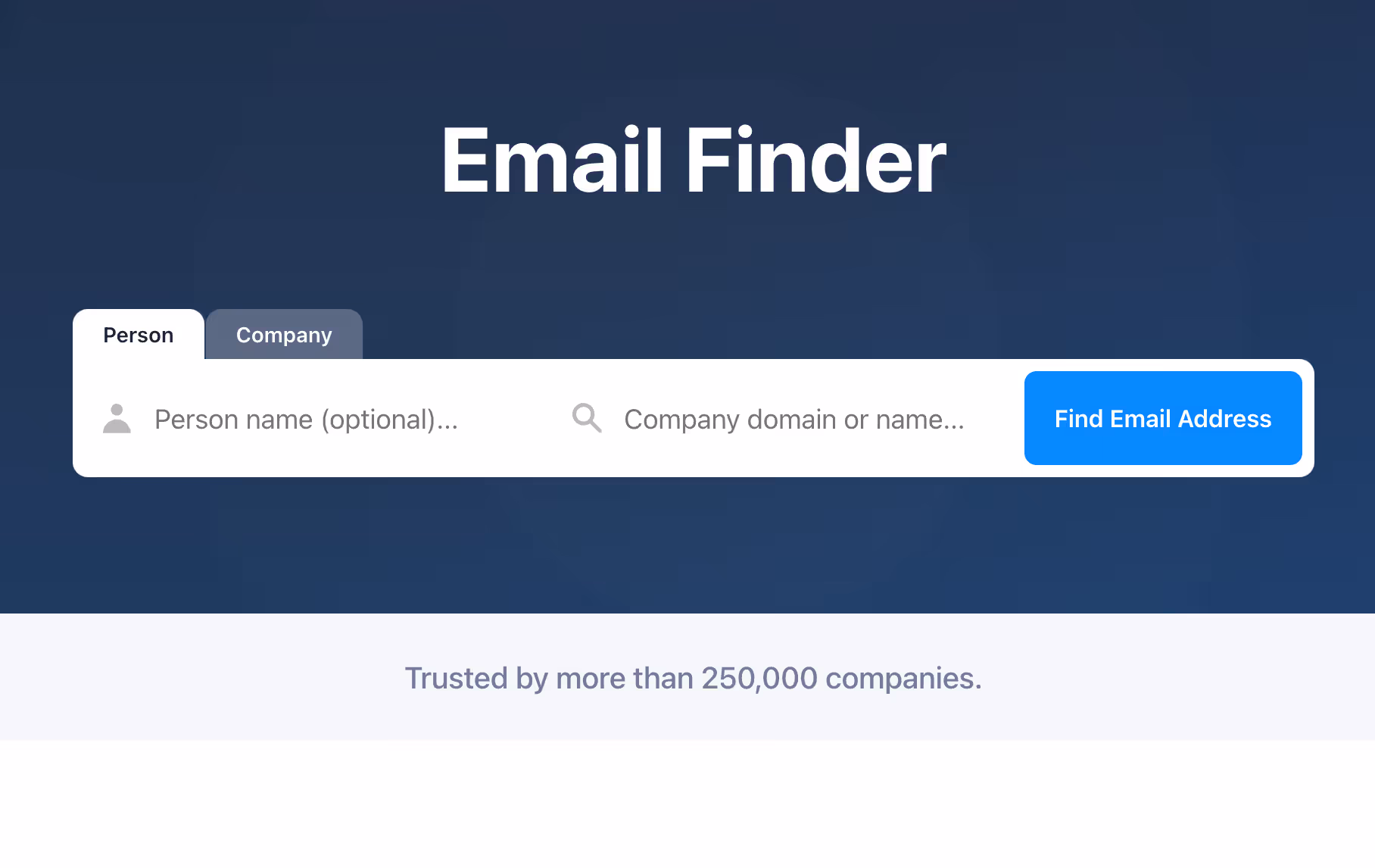 Anymailfinder: Find the email address of anyone