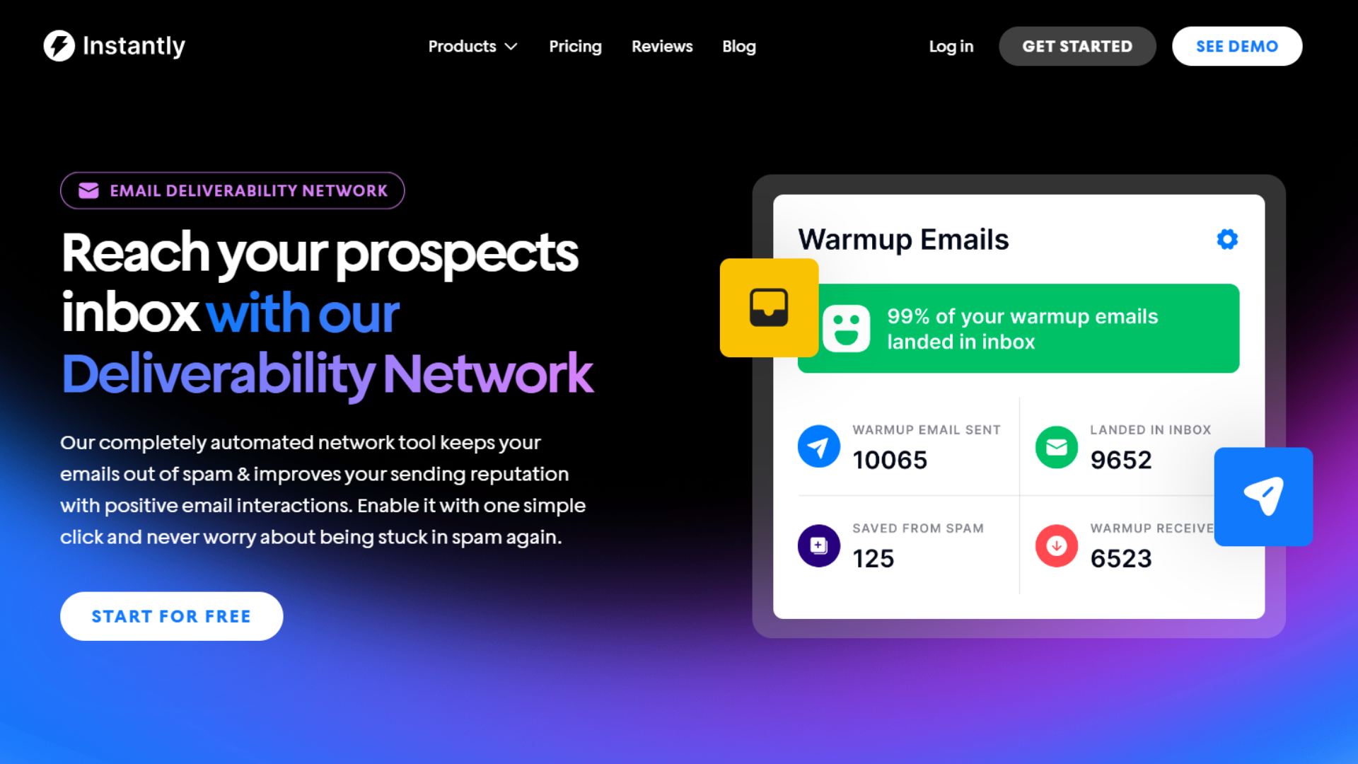 685182ee655e3221b726f12a 668559e06dc6e6484d6f0e8c Instantly.ai email deliverability