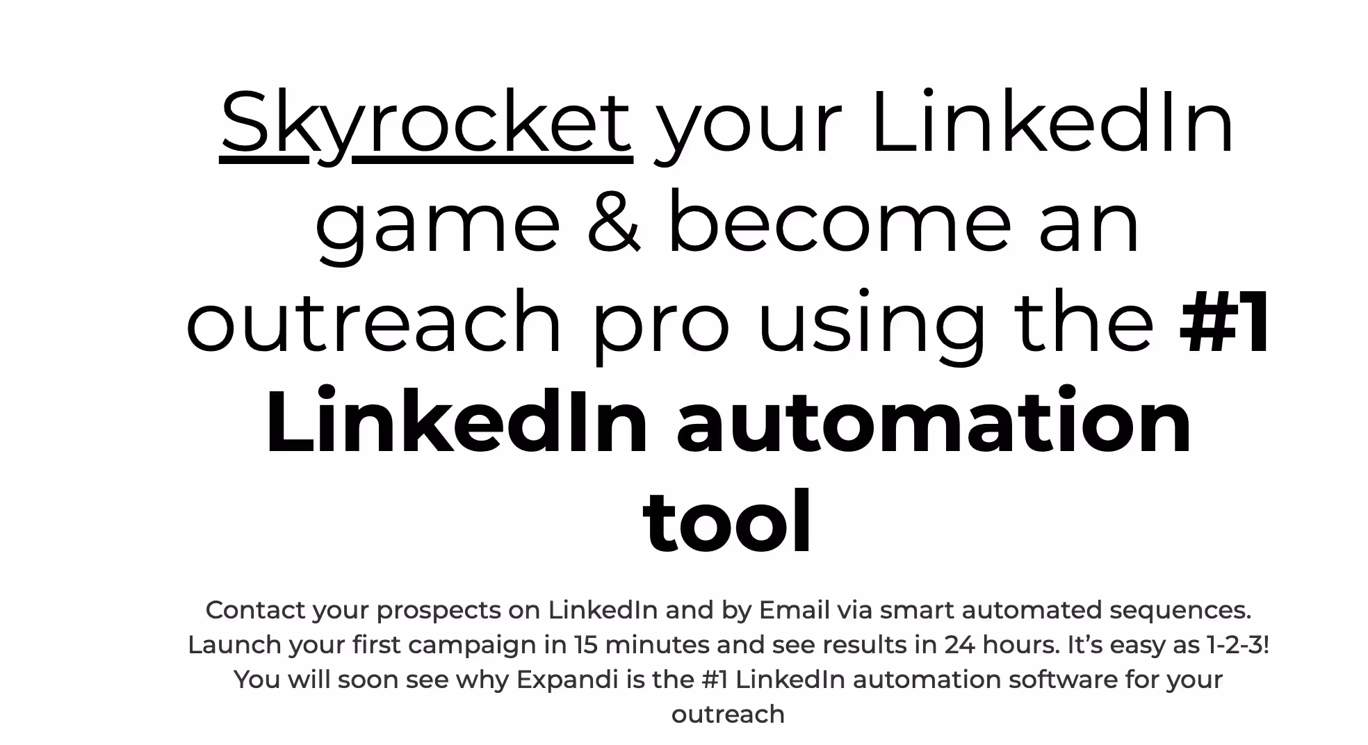 Expandi: The most complete LinkedIn Automation tool