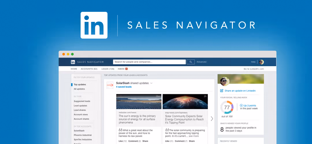 Generate a lead list with the LinkedIn Sales Navigator