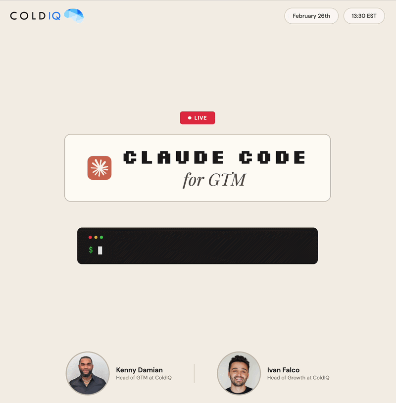 How Claude Code Builds an Entire Outbound Campaign in Under 20 Minutes