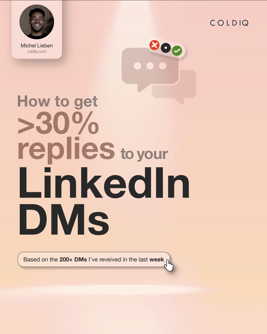 How to Get 30% Reply Rates on LinkedIn DMs