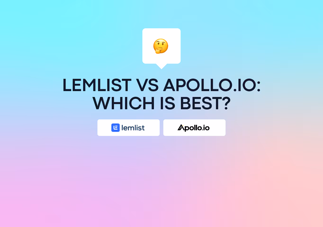 Lemlist vs Apollo.io: Which is Best? [2026]