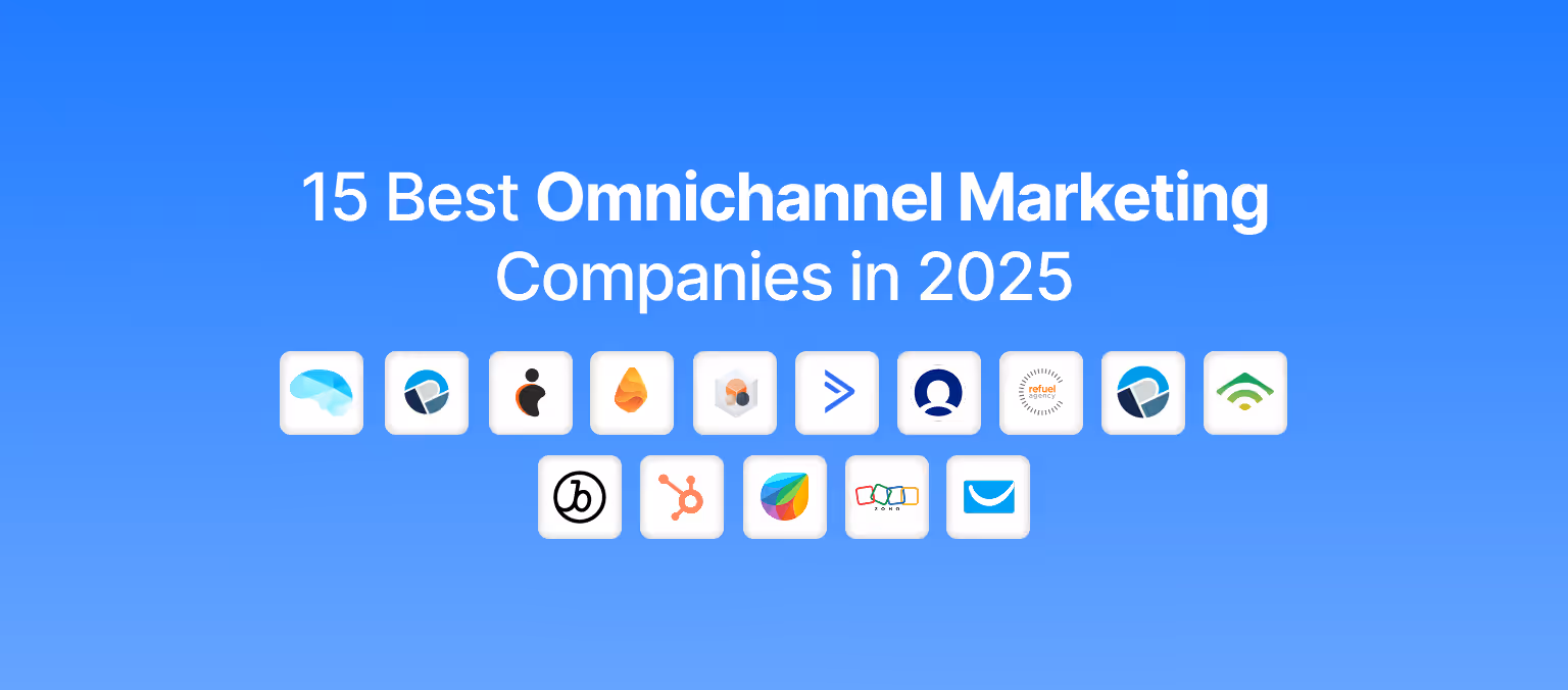15 Best Omnichannel Marketing Companies in 2026