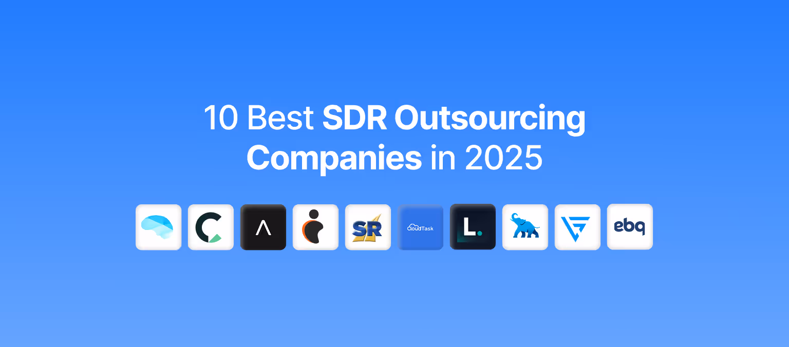 10 Best SDR Outsourcing Companies in 2026