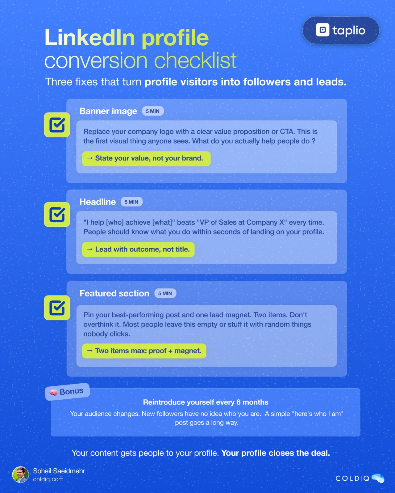 The LinkedIn Playbook Behind $7M+ ARR (ColdIQ x Taplio)